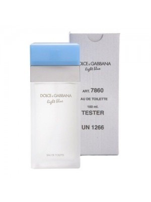 Tester Parfum Dama Dolce Gabbana Light Blue 100 Ml